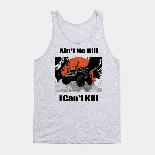 Willys Rock Climber Off Road Tank Top by SunGraphicsLab